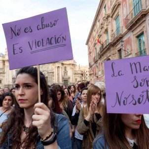 Protestas contra la Manada EFE Protestas contra la Manada EFE