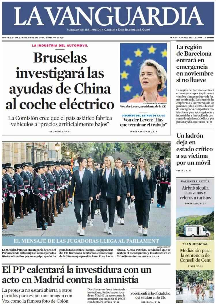 La Vanguardia La Vanguardia