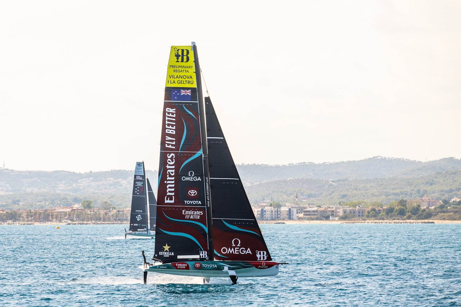 America’s Cup Events y Vilanova i la Geltrú se alian en la regata preliminar más sostenible de la historia