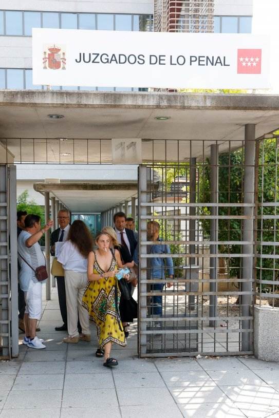 Rocío Flores piti juzgado GTRES Rocío Flores piti juzgado GTRES