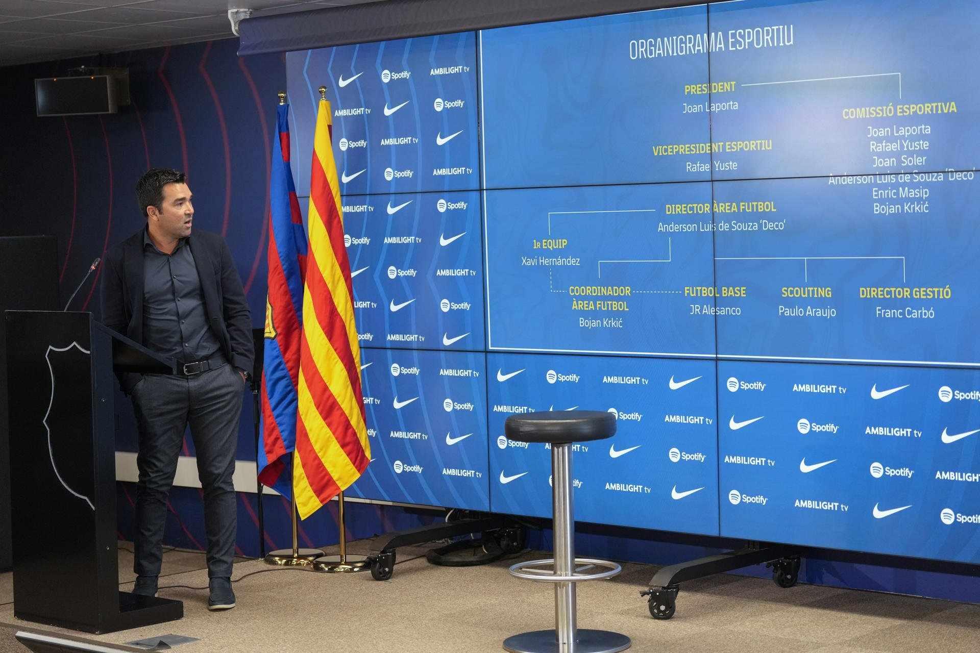 Hansi Flick acepta el modelo de Deco para el nuevo Barça