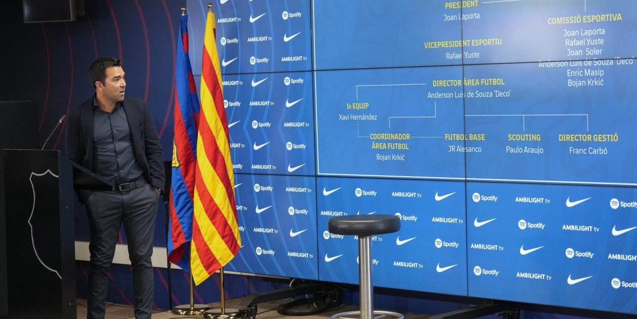 Deco cancela encontro e contratação pelo Barça chega a um impasse