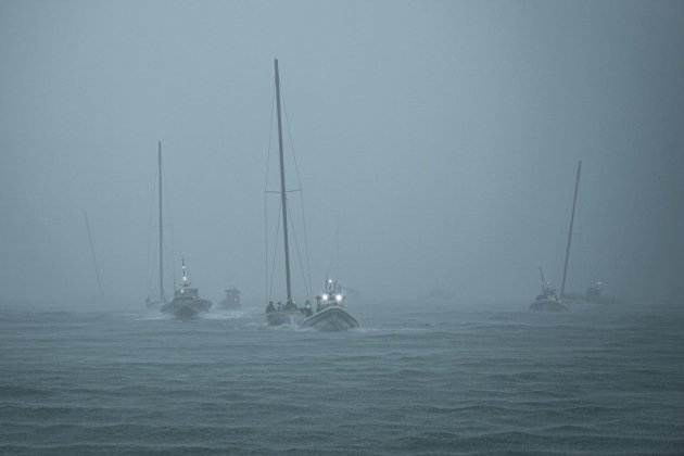 Copa América vela lluvia / Foto: America's Cup Copa América vela lluvia / Foto: America's Cup