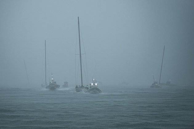 Copa América vela lluvia / Foto: America's Cup