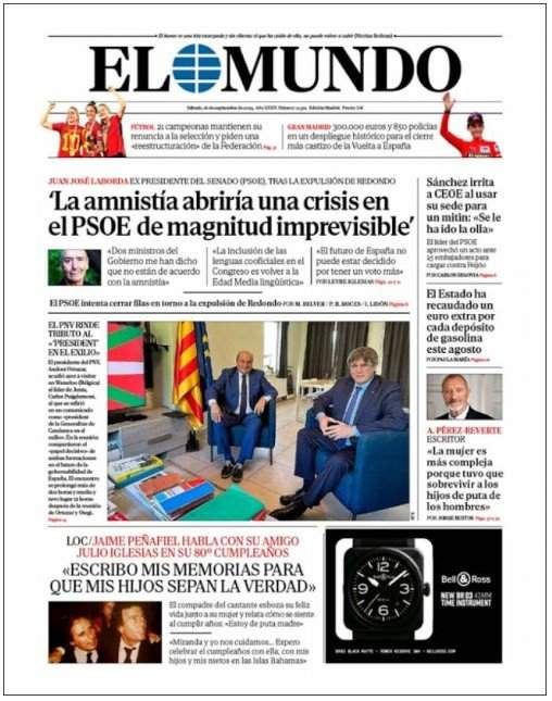 el mundo 16 setembre el mundo 16 setembre
