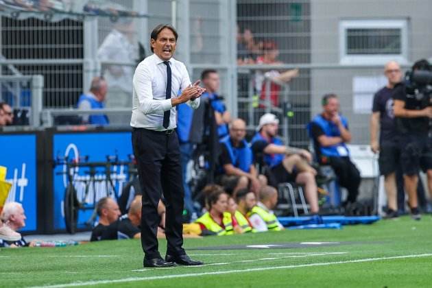 Simone Inzaghi, entrenador de l'Inter de Milà Foto Europa Press