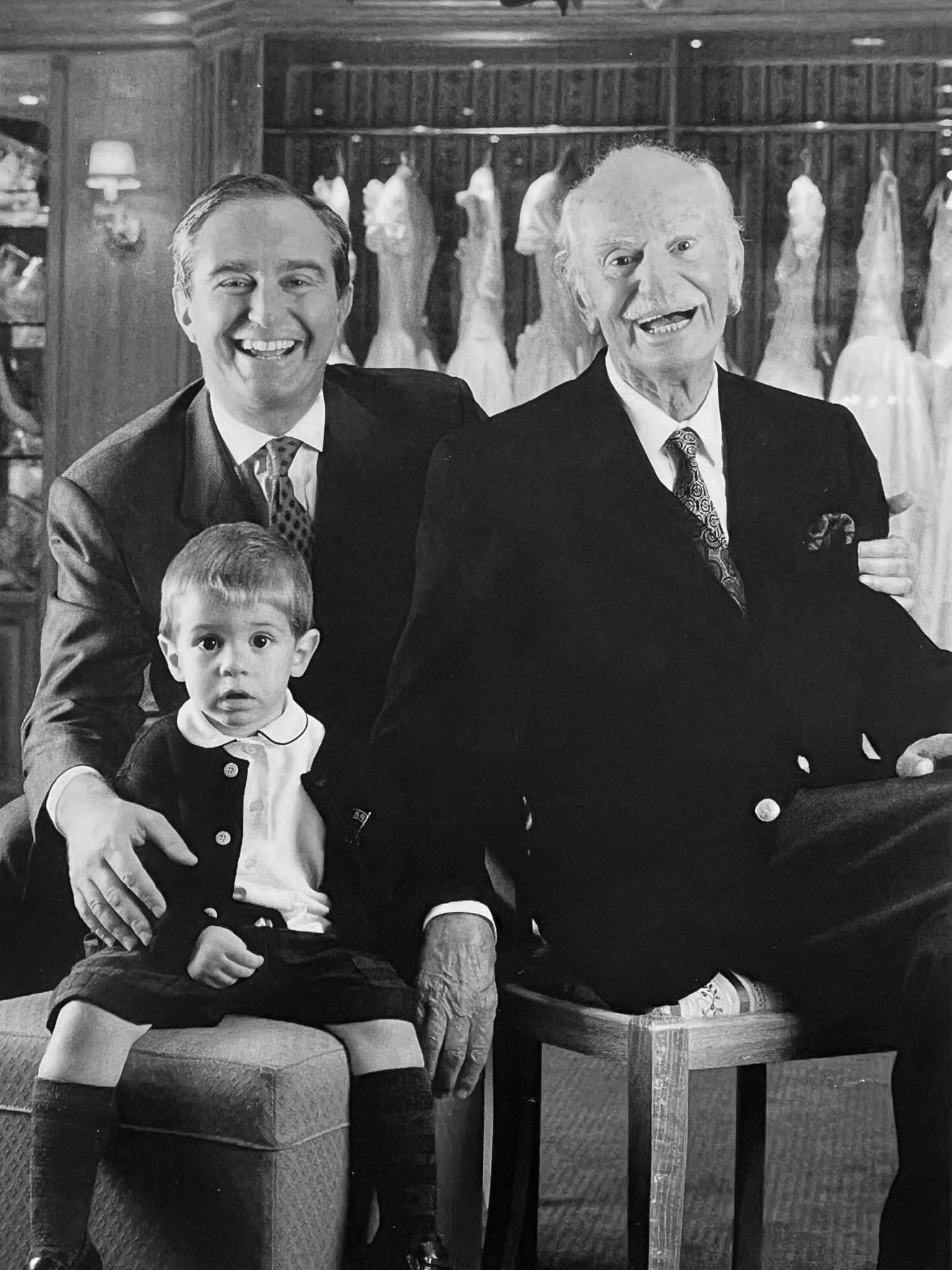 Los tres Alberto Palatcho: abuelo, padre e hijo en los noventa / albertopalatchi.com