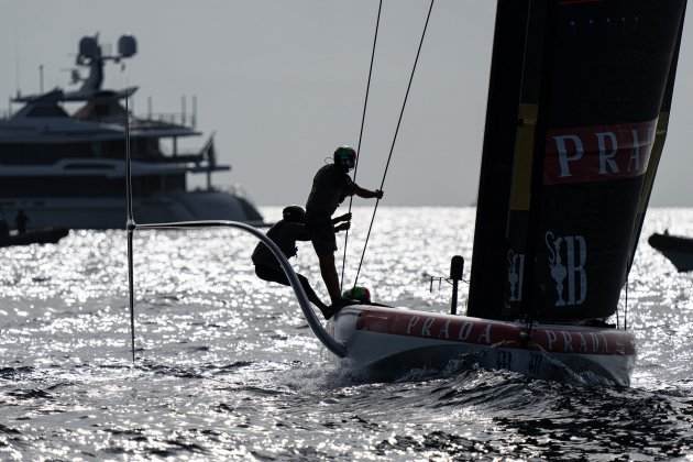 Copa América de vela navegando / Foto: America's Cup