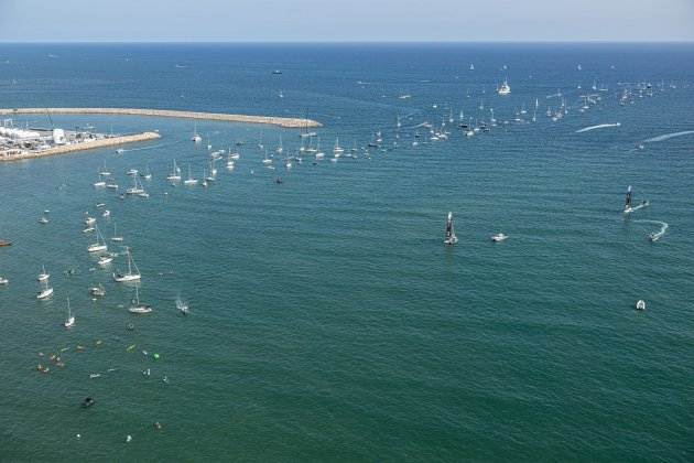 Copa América de vela Vilanova i la Geltrú / Foto: America's Cup