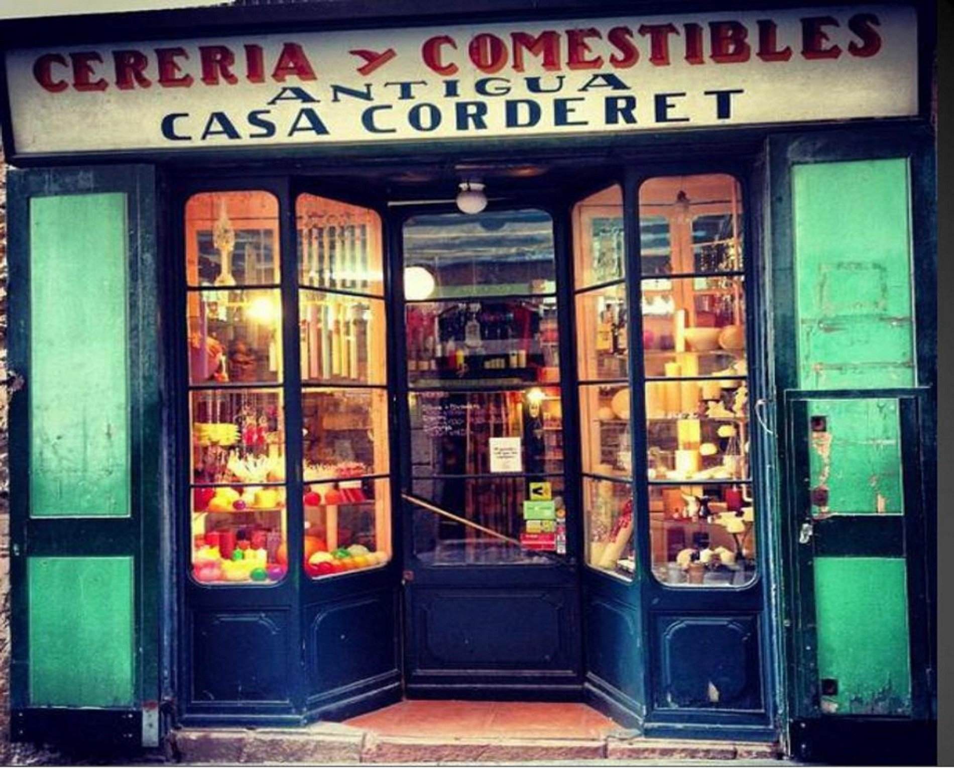 Abre puertas casa Corderet, la tienda más antigua de Catalunya