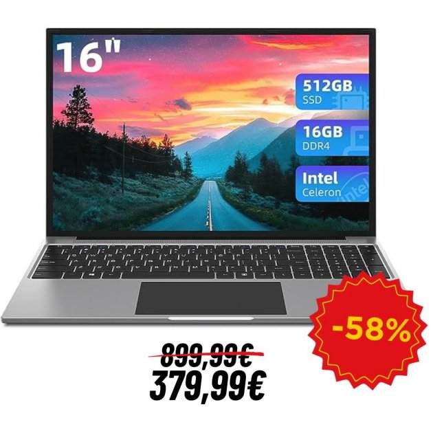 rebaja un 58% este portátil de 16GB de RAM y Windows 11