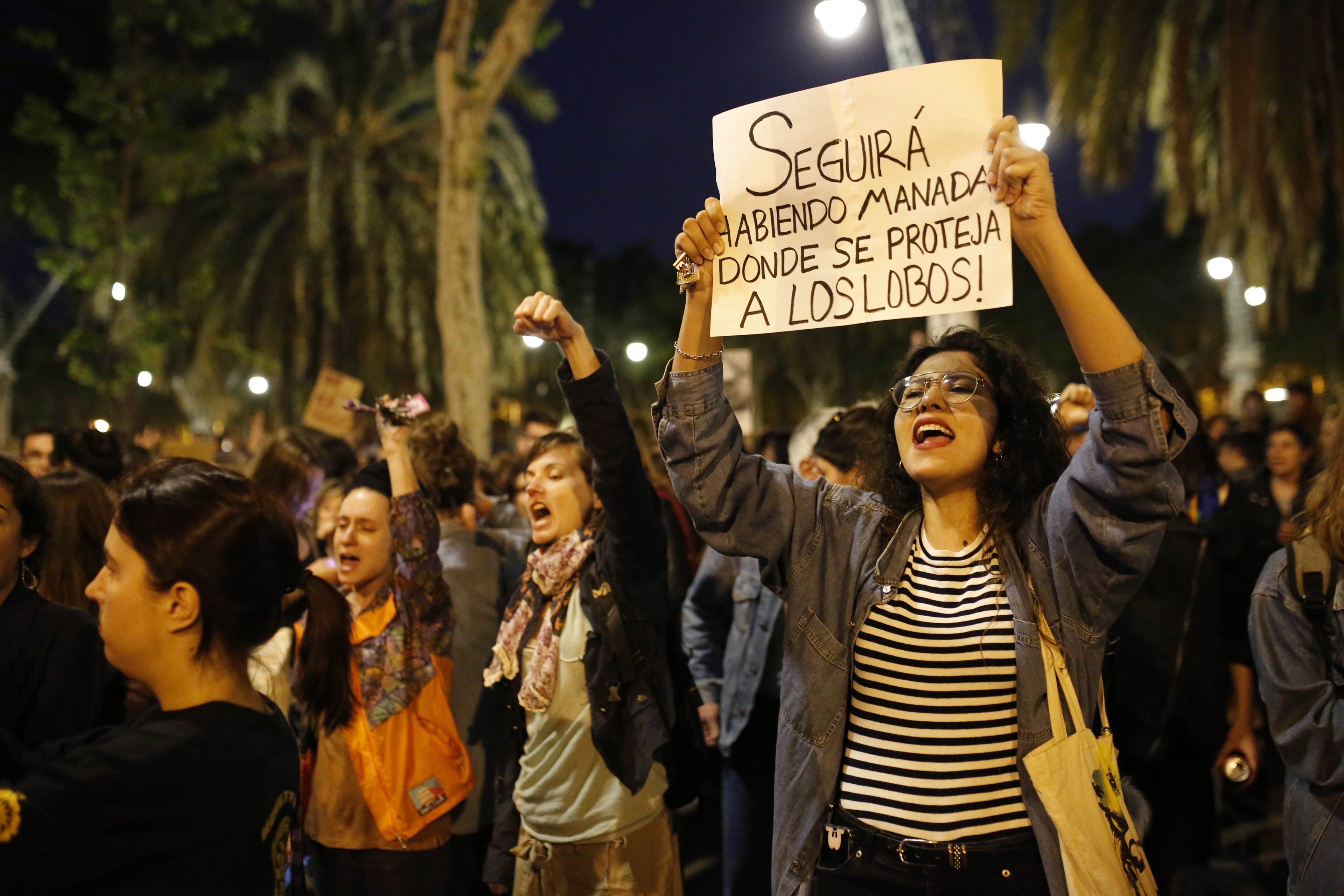 Manifestacio la Manada feminisme violacio sanfermines - Sergi Alcàzar