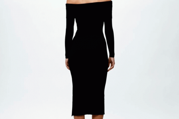 Vestit midi de paraula d'honor