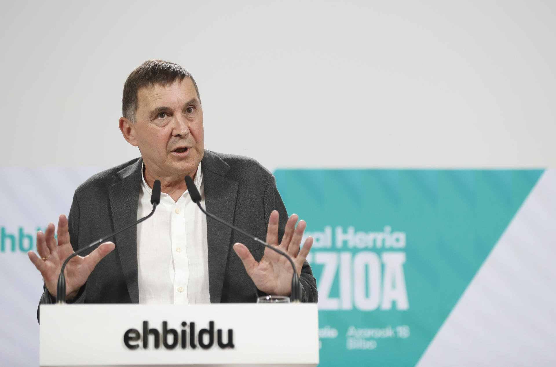 Arnaldo Otegi no será el candidato de Bildu y no competirá con Imanol Pradales para ser lehendakari