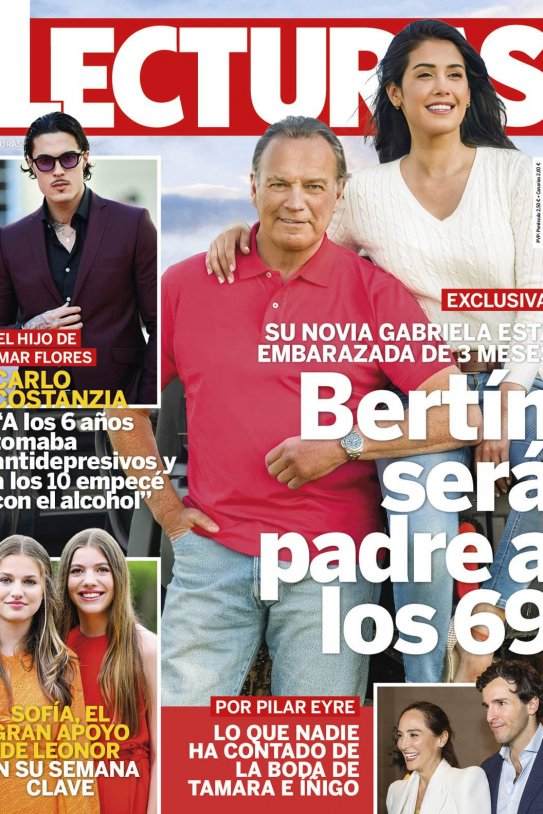 Bertín Osborne y Gabriela Guillén portada en 'Lecturas' Bertín Osborne y Gabriela Guillén portada en 'Lecturas'