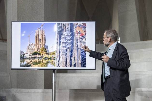 XAVIER MARTINEZ I JORDI FAULI OBRES SAGRADA FAMILIA / Foto: Montse Giralt