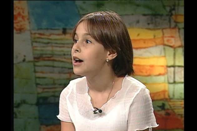Laura Calçada a El cangur, 1998, TV3 Laura Calçada a El cangur, 1998, TV3