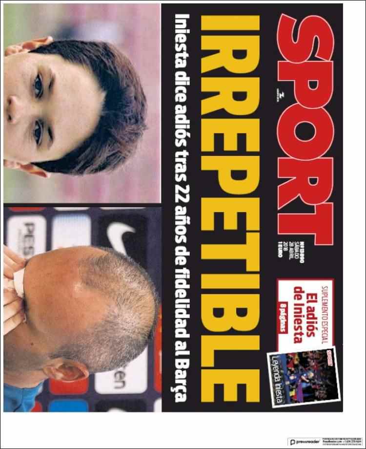 Sport Portada 28 04 2018