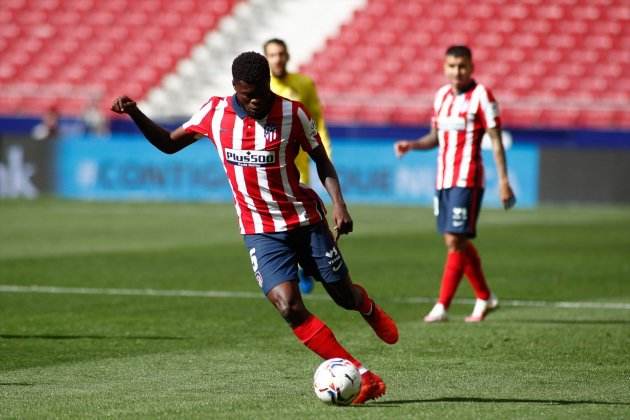 Thomas Partey durant la seva etapa en l'Atlètic de Madrid / Foto: Europa Press Thomas Partey durant la seva etapa en l'Atlètic de Madrid / Foto: Europa Press