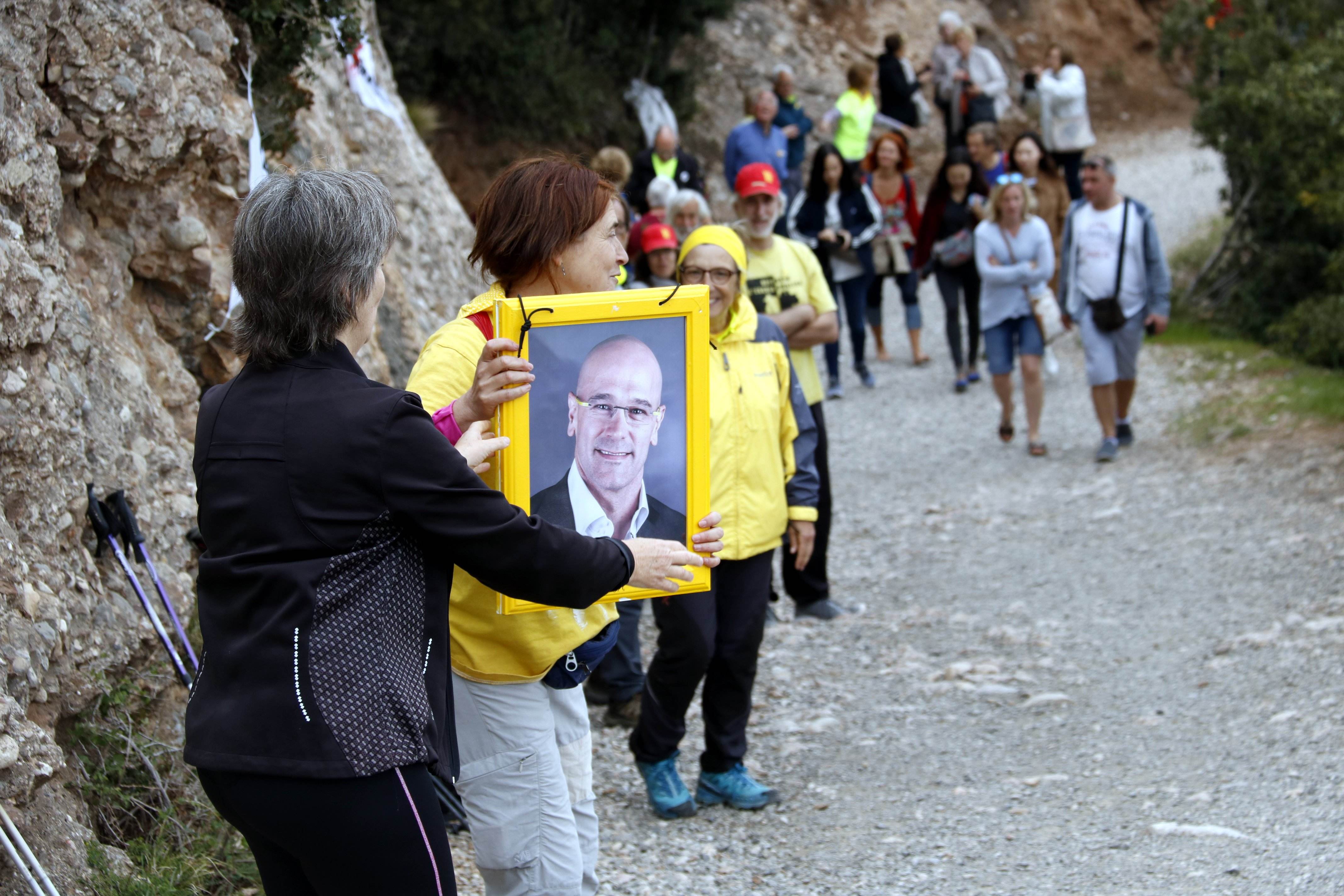 VÍDEO: Las mejores imágenes de la cadena humana de Montserrat