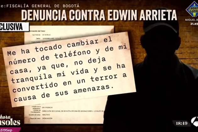 denuncia edwin arrieta atresmedia