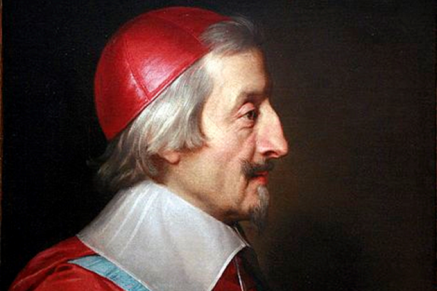 Cardenal Richelieu. Font Musee des Beaus Arts de Strasbourg