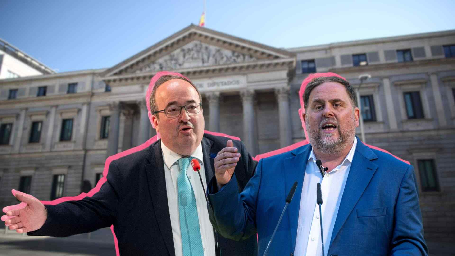 Continúa el rifirrafe entre Iceta y Junqueras por el acuerdo de amnistía