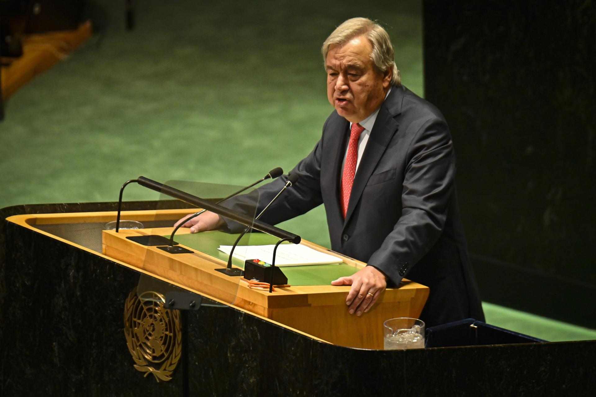 Antonio Guterres advierte sobre la crisis climática: "Hemos abierto las puertas del infierno"