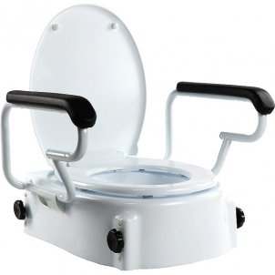 Elevador WC Inclinable amb Recolzabraços Abatibles Elevador WC Inclinable amb Recolzabraços Abatibles