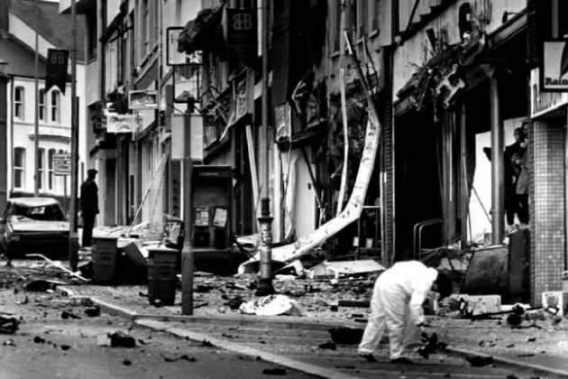 Bomba en Belfast, 1992, EFE Bomba en Belfast, 1992, EFE