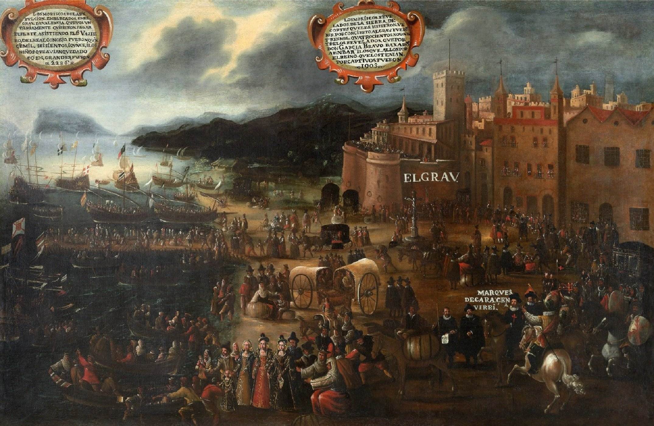 El rei hispànic Felip III ordena l'expulsió dels moriscos valencians