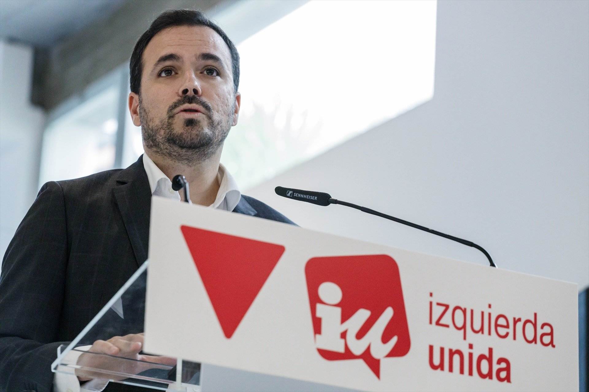 Garzón (IU) ve la amnistía como "un primer paso para desenquistar" el conflicto catalán