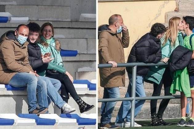 Ainhoa Armentia y sus hijos Ainhoa Armentia y sus hijos