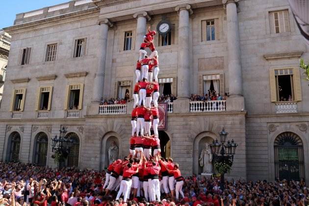 castillos festividad barcelona / ACN