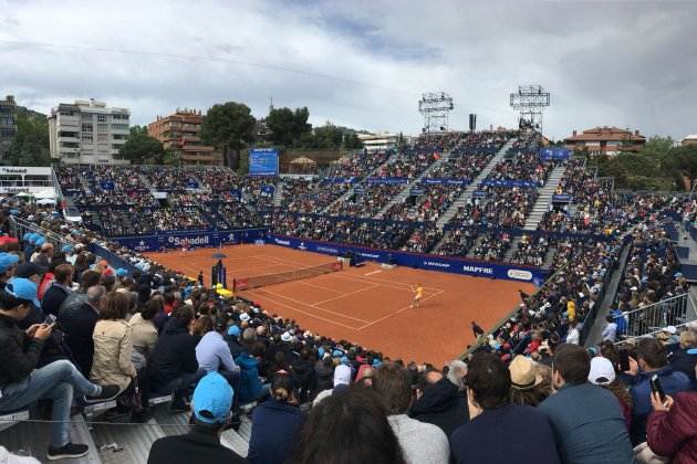 Final Barcelona Open Banco Sabadell 2018 Rafa Navidad Stefano Tsitsipas Foto Bernat Aguilar