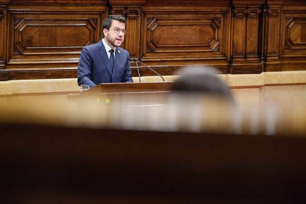 Pere Aragonès, debat política general Parlament de Catalunya Carlos Baglietto