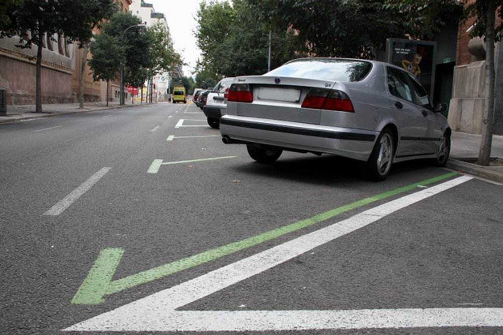 L'àrea verda exclusiva per a residents passa a ser àrea blanca