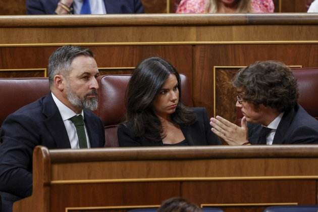 investidura feijoó congrios diputados Vox Abascal Pepa Millán josé maría Figaredo / daniel gonzález / efe investidura feijoó congrios diputados Vox Abascal Pepa Millán josé maría Figaredo / daniel gonzález / efe