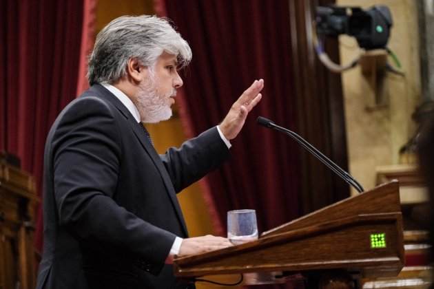 El president del grup parlamentari de Junts per Catalunya, Albert Batet, al debat de política general al Parlament de Catalunya / Carlos Baglietto El president del grup parlamentari de Junts per Catalunya, Albert Batet, al debat de política general al Parlament de Catalunya / Carlos Baglietto