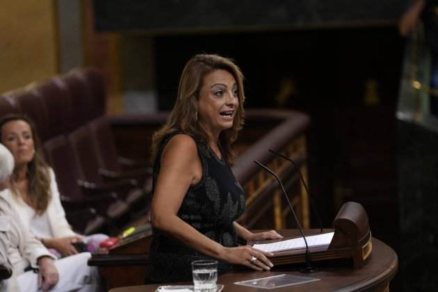 Cristina Valido, CC, investidura Feijoo. ACN Cristina Valido, CC, investidura Feijoo. ACN