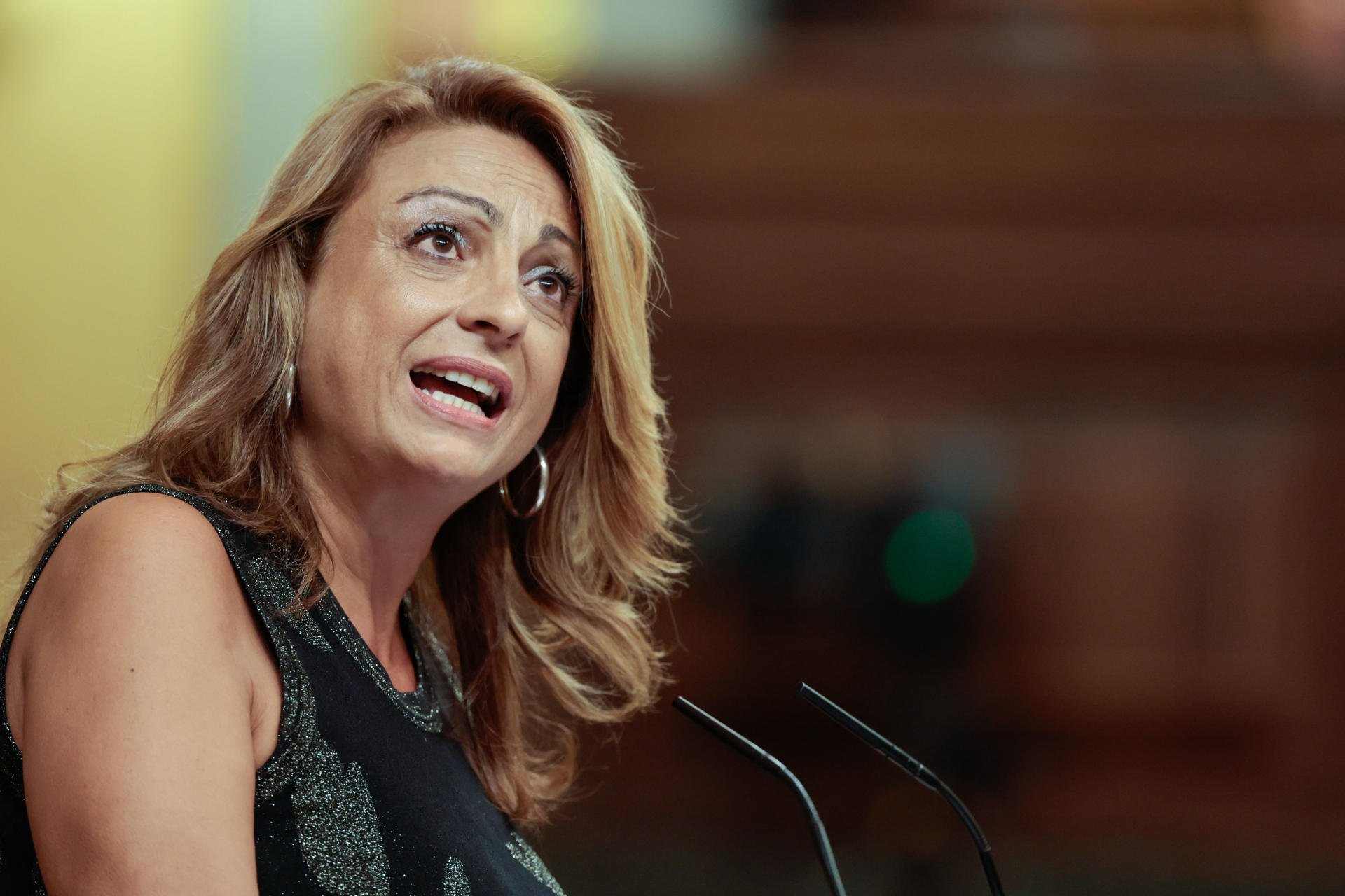 Coalición Canaria Cristina Valido, segona sessio debat. EFE Coalición Canaria Cristina Valido, segona sessio debat. EFE