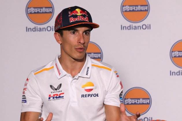 Marc Márquez rueda de prensa / Foto: EFE Marc Márquez rueda de prensa / Foto: EFE