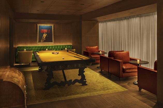 Punch Room Pool Table - The Barcelona EDITION