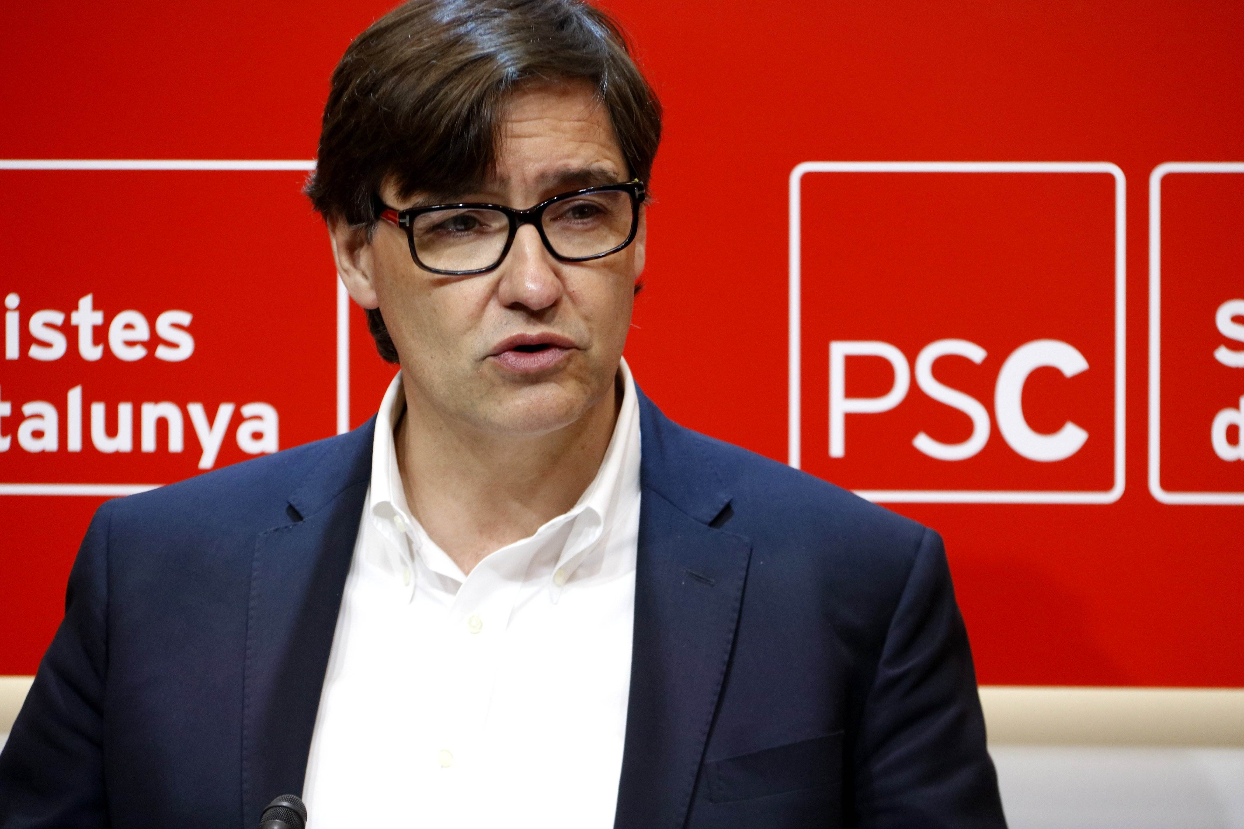 El PSC avala la línea dura de Pedro Sánchez