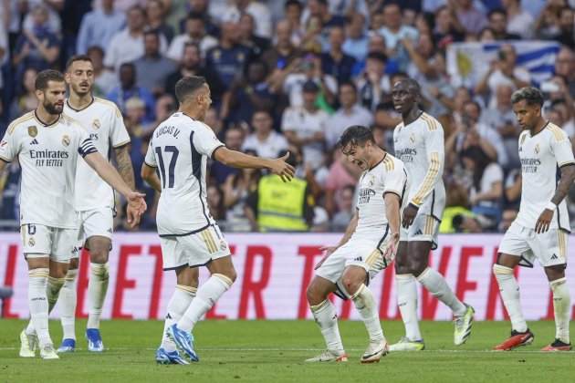 Real Madrid Brahim Díaz / Foto: EFE Real Madrid Brahim Díaz / Foto: EFE