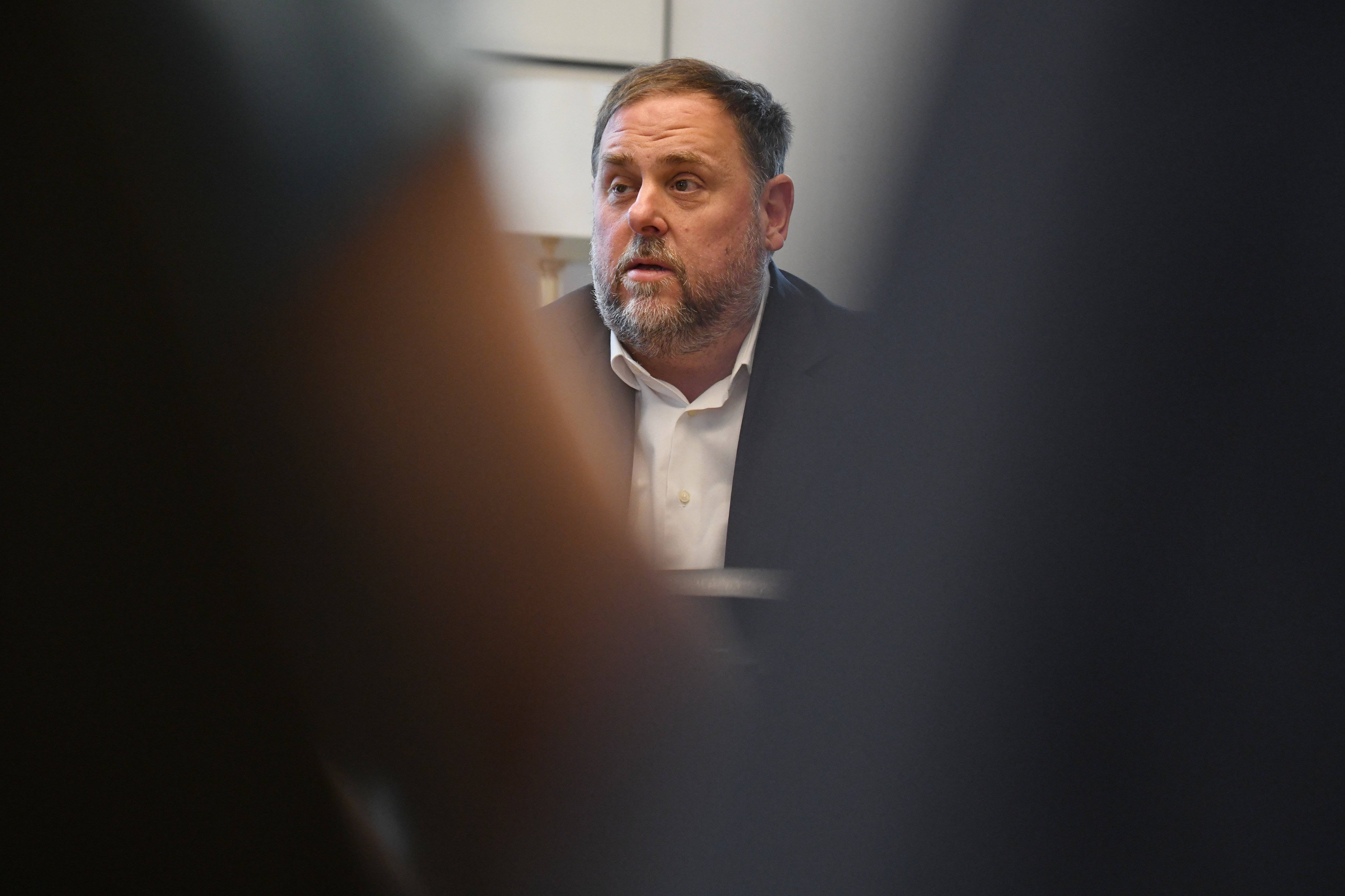 Junqueras avisa que sense el finançament, l'acord per a la investidura serà "molt difícil"