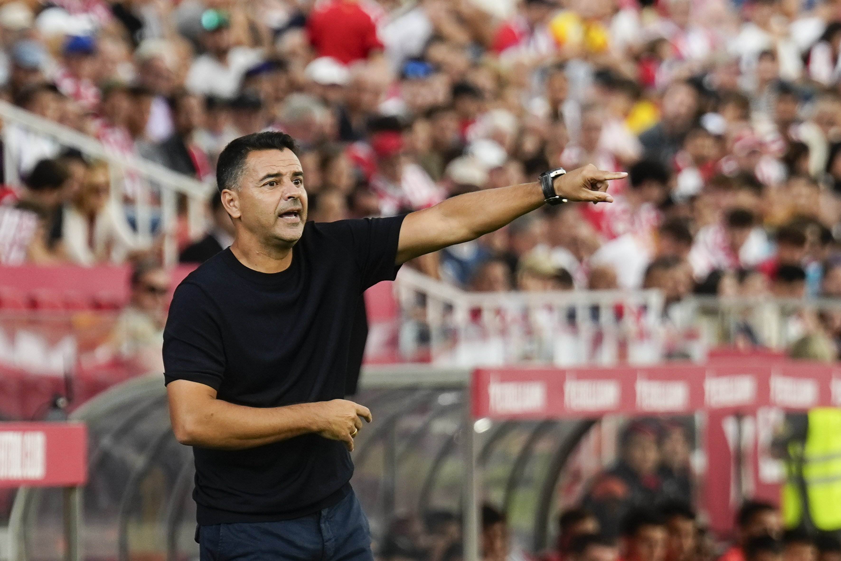 Míchel, entrenador del Girona, gusta mucho a Florentino Pérez como sustituto de Ancelotti