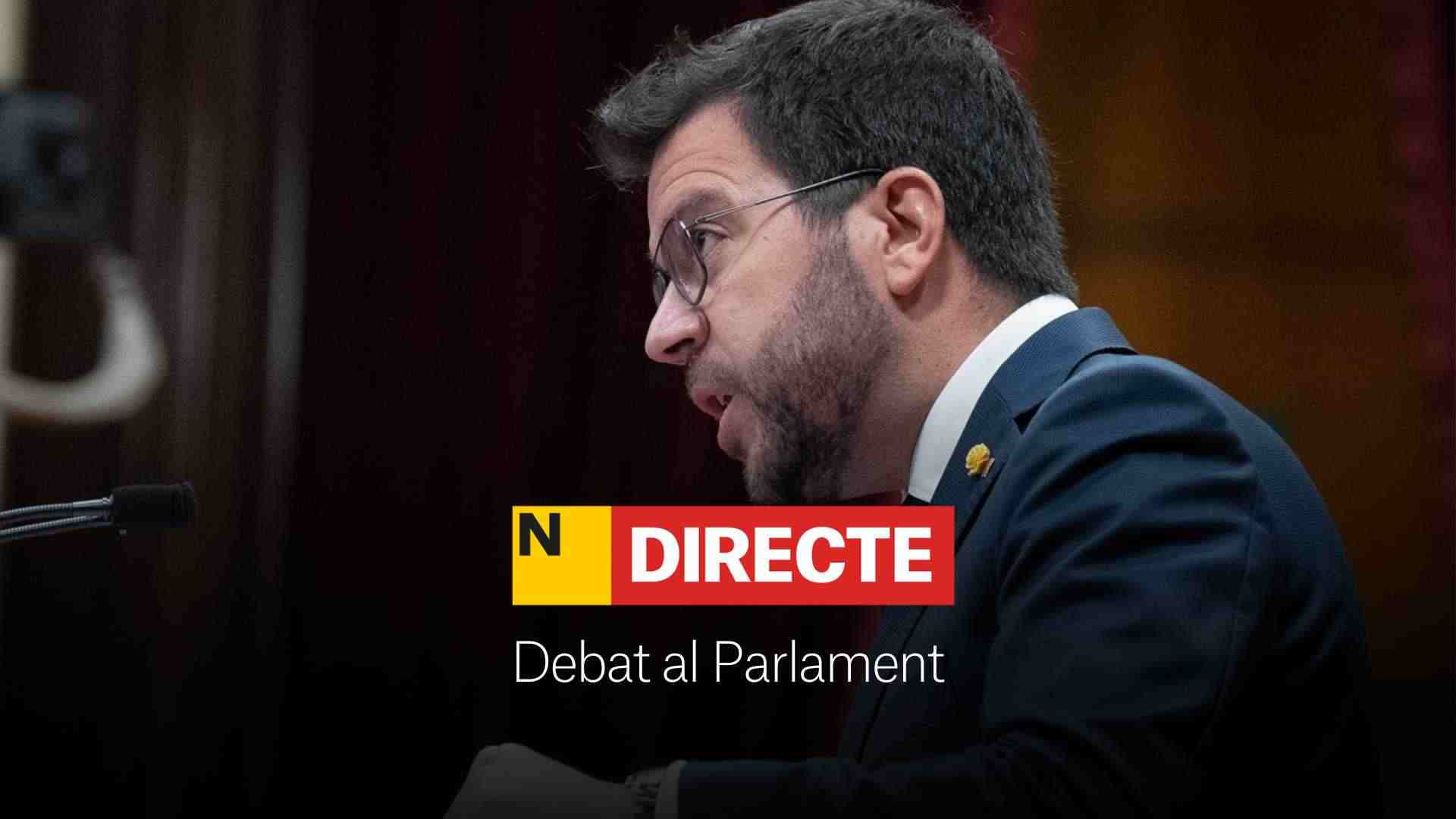 Debat de política general, DIRECTE | Última hora al Parlament de Catalunya