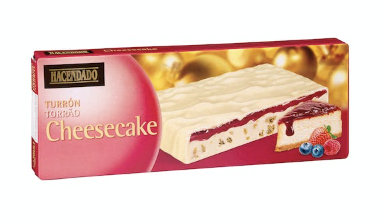 Turrón de Cheesecake