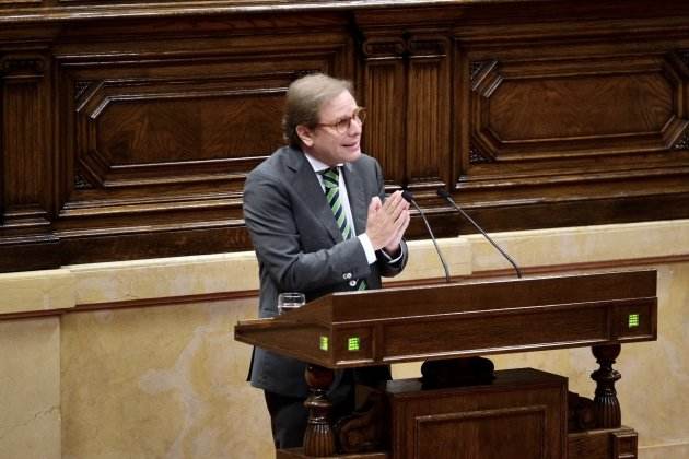 Joan Garruga (Vox) debate de política general Parlamento el viernes 29 septiembre (1). Carlos Baglietto Joan Garruga (Vox) debate de política general Parlamento el viernes 29 septiembre (1). Carlos Baglietto